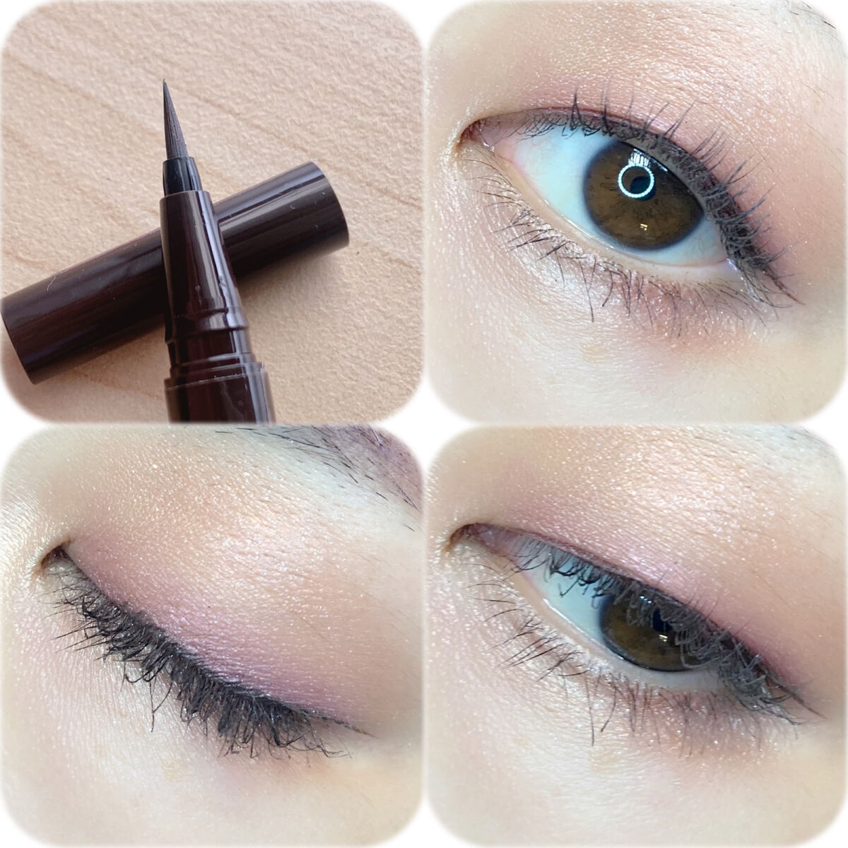 シルキーリキッドアイライナーWP/D-UP/リキッドアイライナーを使ったクチコミ（3枚目）