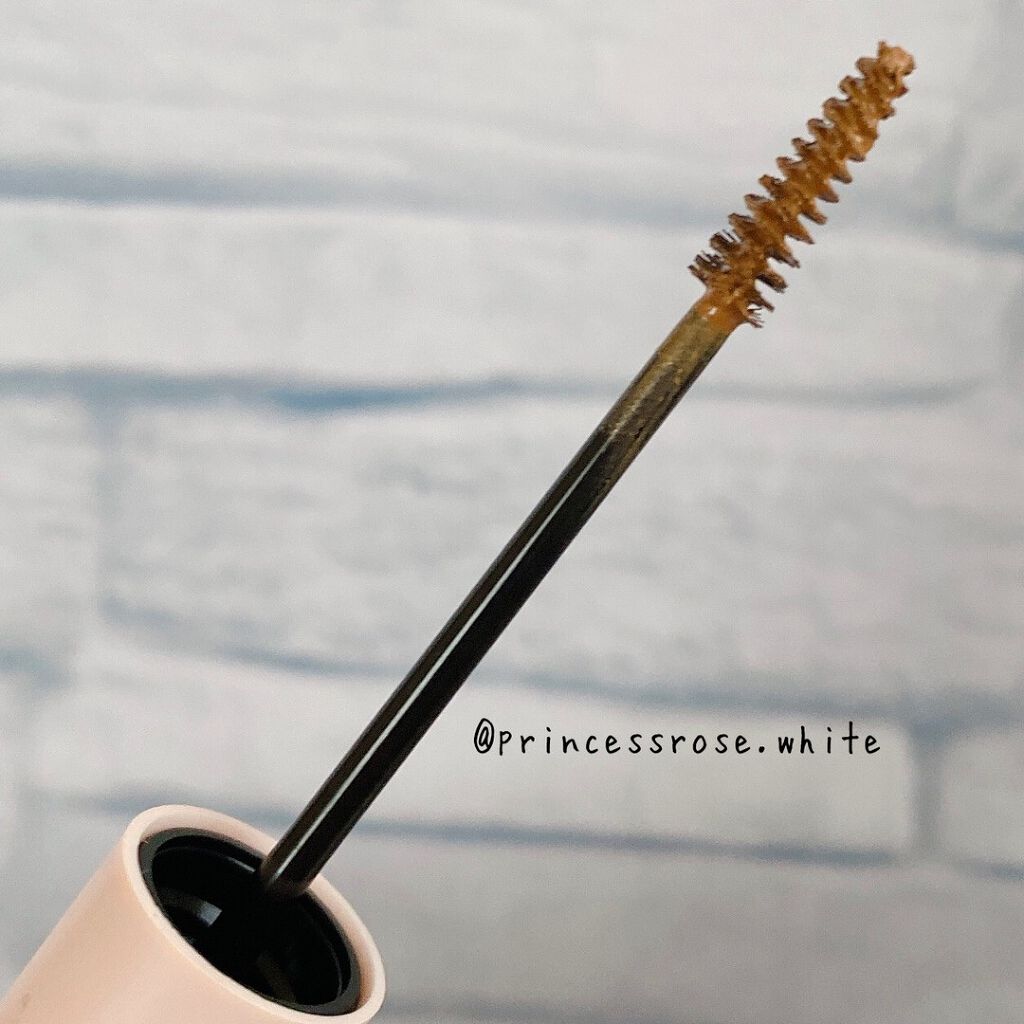 アイブロウマスカラ 05 テラコッタブラウン/Kirei&co./眉マスカラを使ったクチコミ（3枚目）