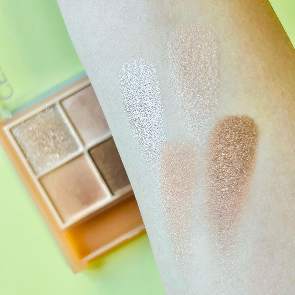 ベージュトーンアイシャドウ/CEZANNE/アイシャドウパレットを使ったクチコミ(3枚目)