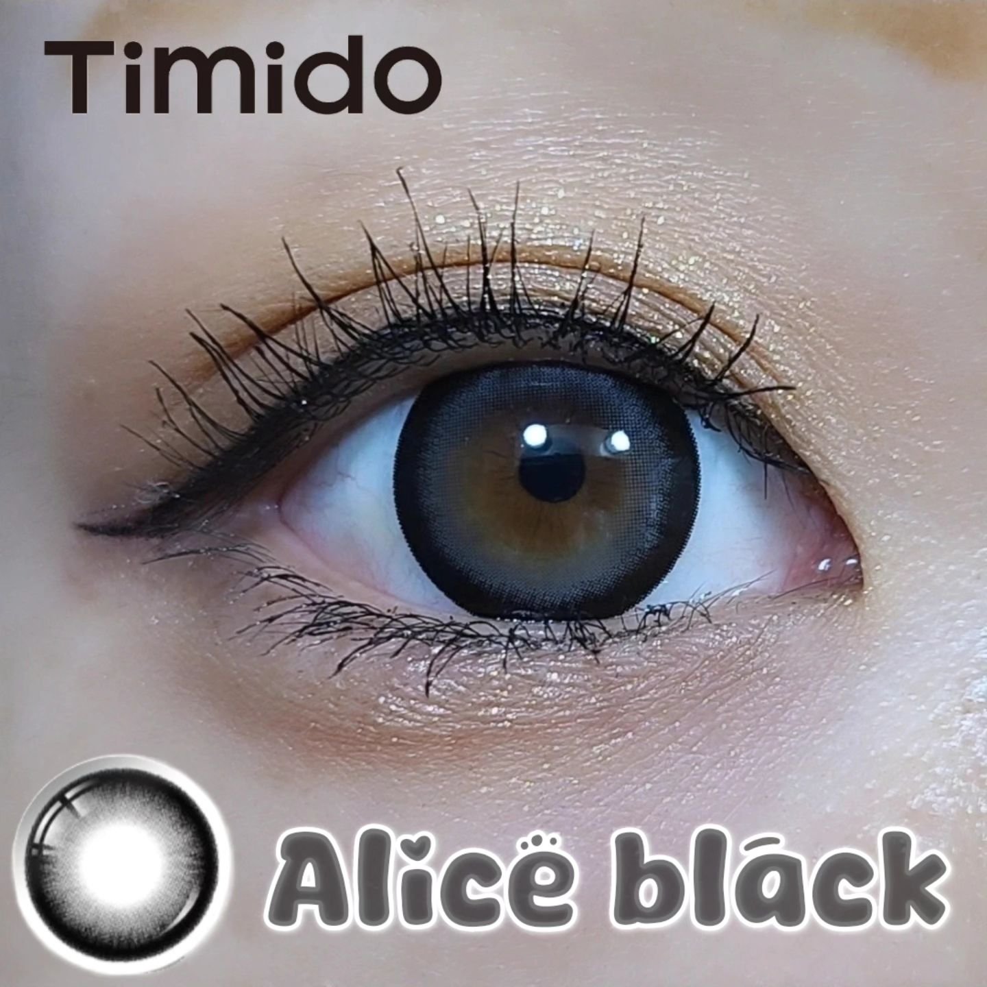 ティミド ワンデー/Timido(ティミド)/ワンデー（１DAY）カラコンを使ったクチコミ（1枚目）