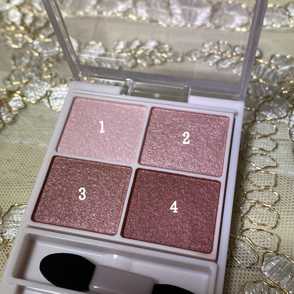 シルキースフレアイズ/キャンメイク/アイシャドウパレットを使ったクチコミ(2枚目)