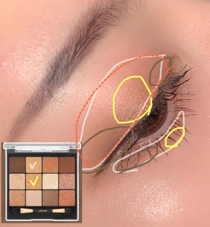 グラムチェンジマルチパレット/A.BLACK/マルチパレットを使ったクチコミ(2枚目)