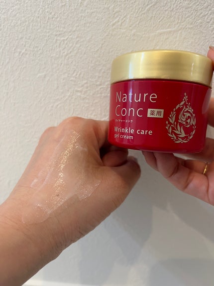 ネイチャーコンク 薬用リンクルケアジェルクリーム/ネイチャーコンク/オールインワン化粧品を使ったクチコミ(2枚目)