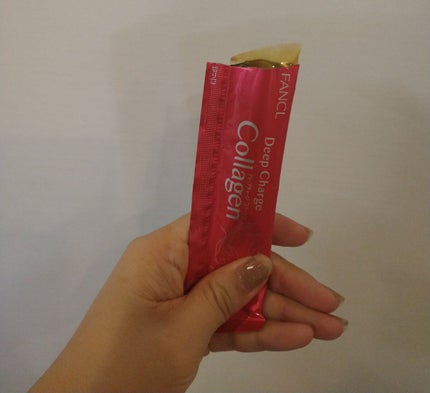 ディープチャージ コラーゲン スティックゼリー/ファンケル/美容サプリメントを使ったクチコミ(2枚目)