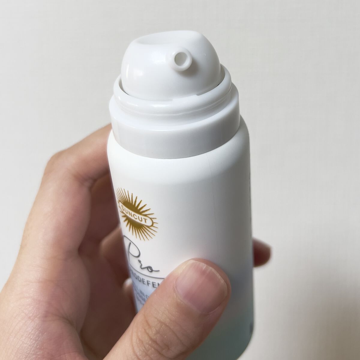 プロディフェンス オールインワンUV ムース（ライトアップ）/サンカット®/日焼け止めクリームを使ったクチコミ（2枚目）