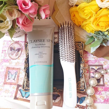 ヘッド&ヘアクレンジングトリートメント/CLAYSEE SPA/市販シャンプーを使ったクチコミ(7枚目)