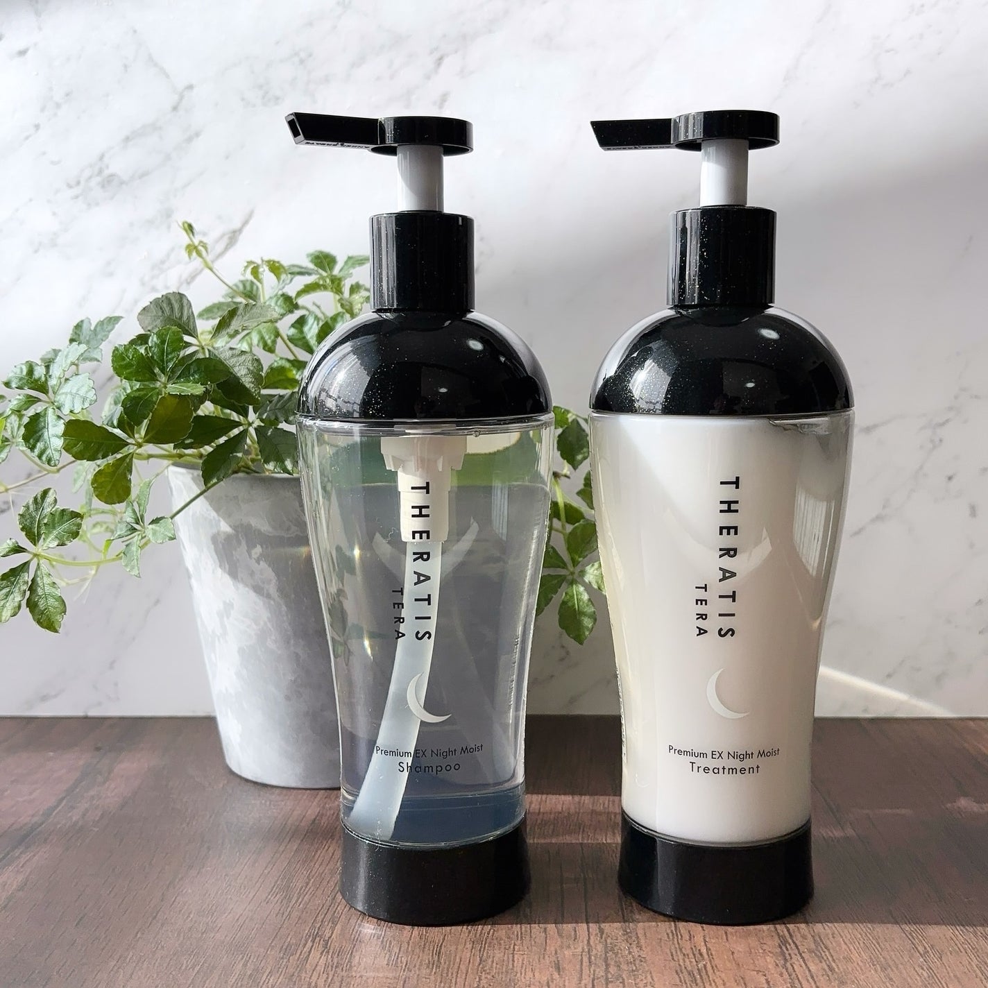 セラティス テラ プレミアム EX ナイト モイスト シャンプー/ヘアトリートメント/THERATIS/市販シャンプーを使ったクチコミ(1枚目)