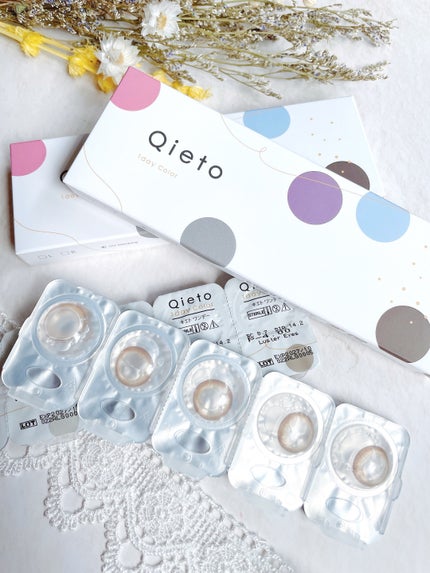 キエトワンデーカラー/Qieto/カラーコンタクトレンズを使ったクチコミ(6枚目)