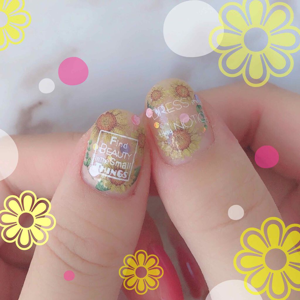 グロッシーコート/スキューズミー/オールインワンネイルを使ったクチコミ（1枚目）