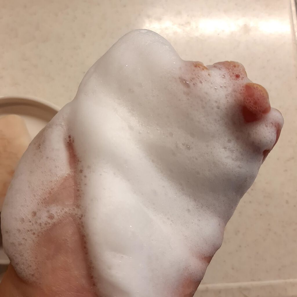 薔薇はちみつ石鹸/麗凍化粧品/洗顔石鹸を使ったクチコミ（1枚目）