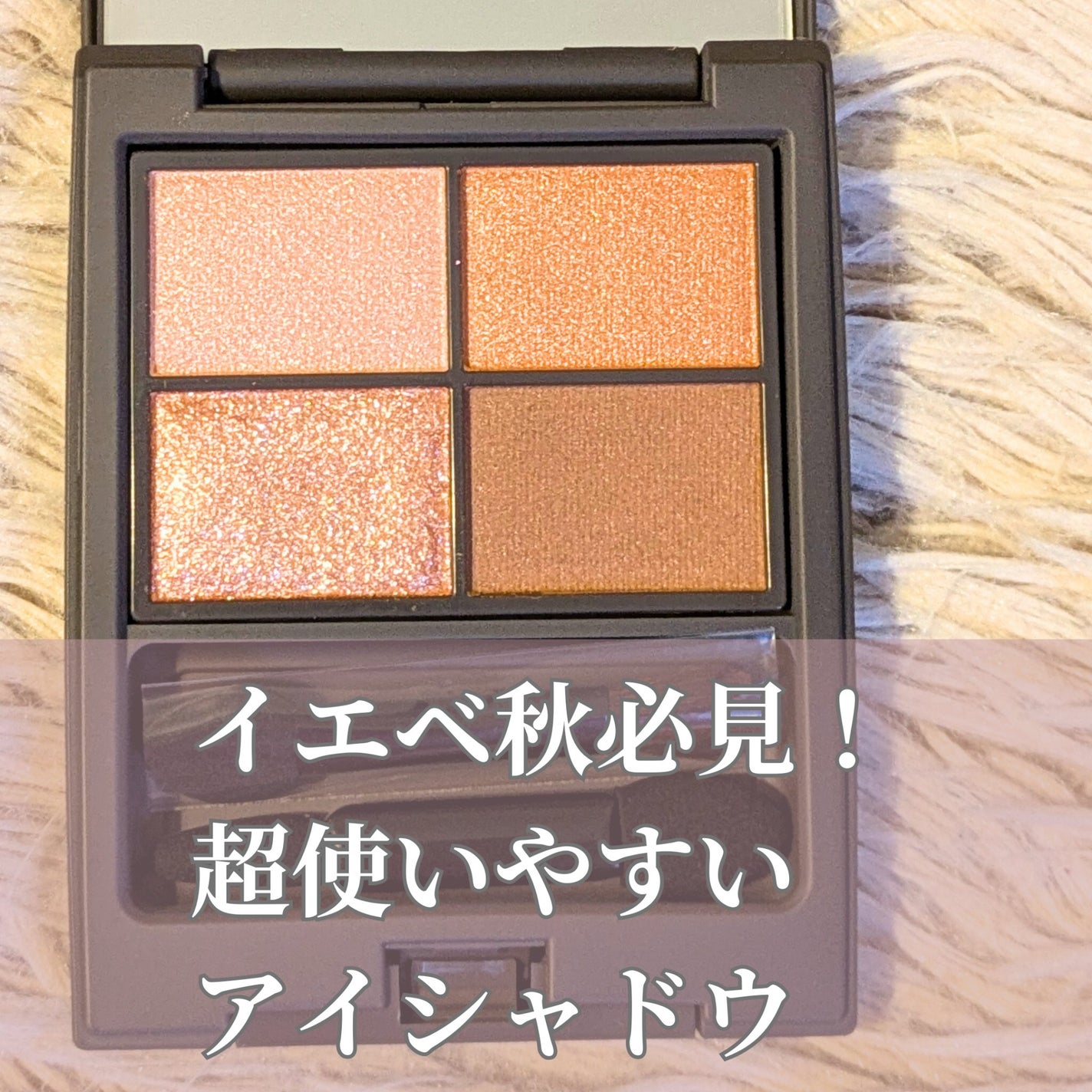 アンノウンアイズ/STEIASUR(ステイアシュール)/アイシャドウパレットを使ったクチコミ(1枚目)