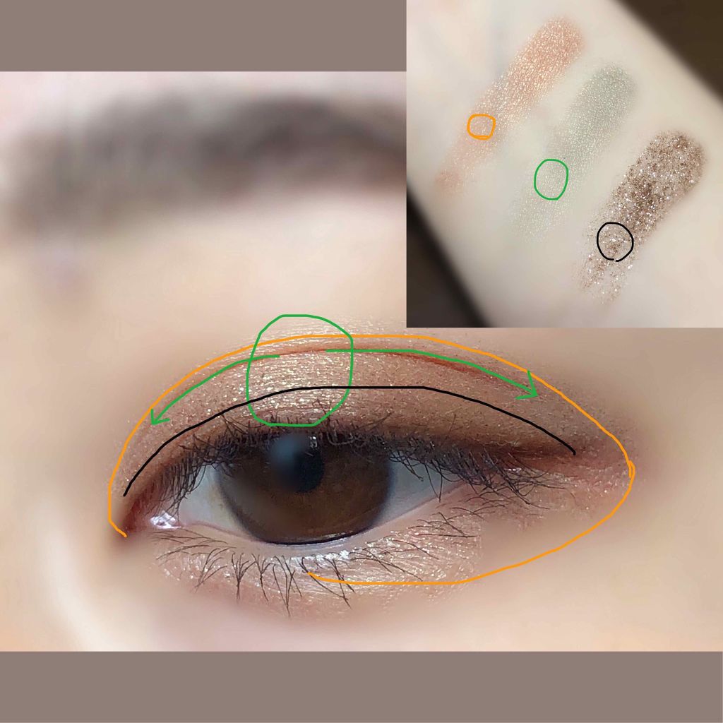 リフレクツ グリッター/M・A・C/単色アイシャドウを使ったクチコミ（2枚目）