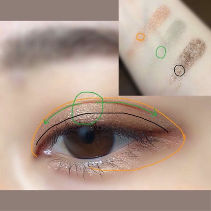 リフレクツ グリッター/M・A・C/単色アイシャドウを使ったクチコミ(2枚目)