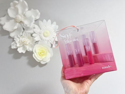 グラッセリップティント/mude/リップティントを使ったクチコミ(1枚目)