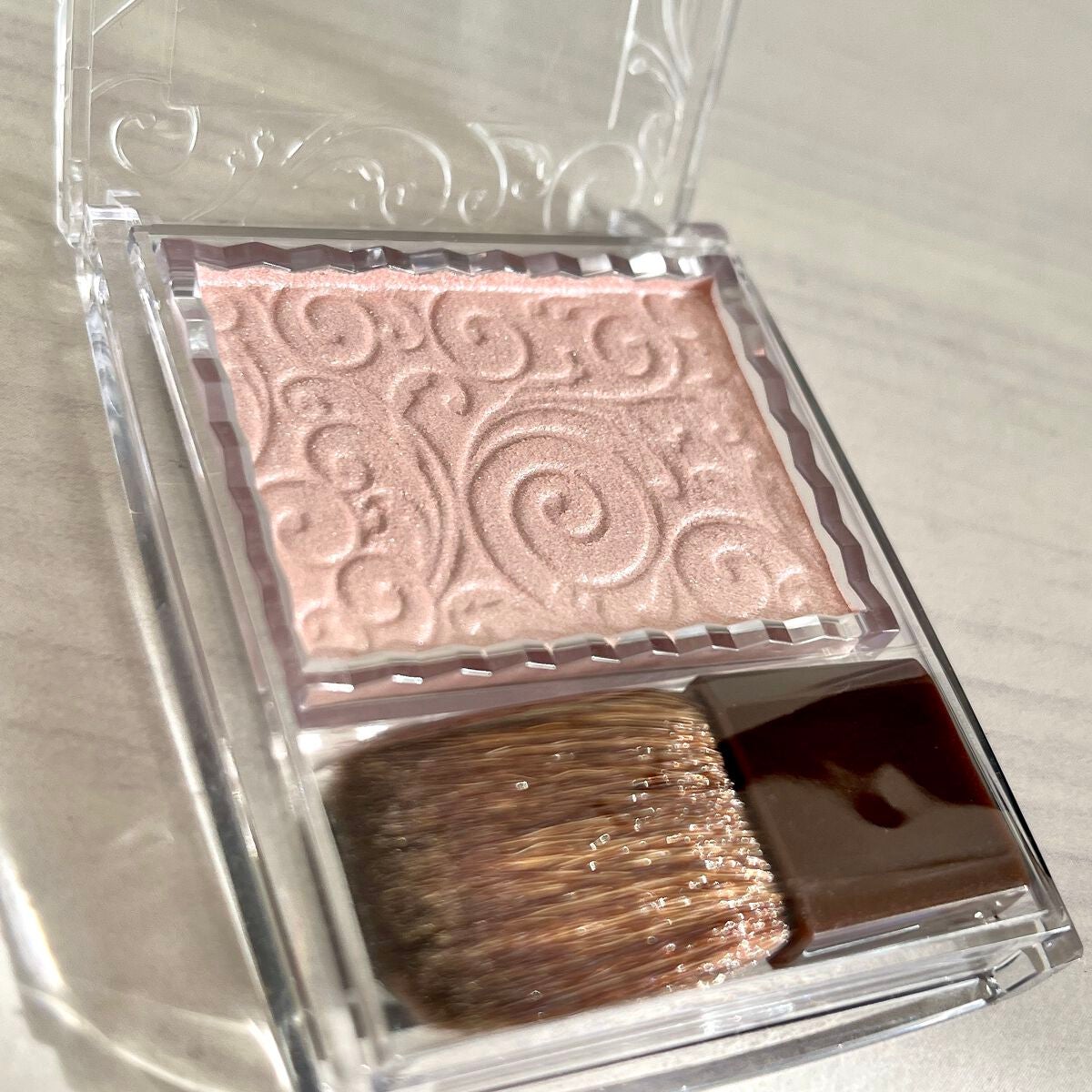 パールグロウハイライト/CEZANNE/パウダーハイライトを使ったクチコミ(2枚目)