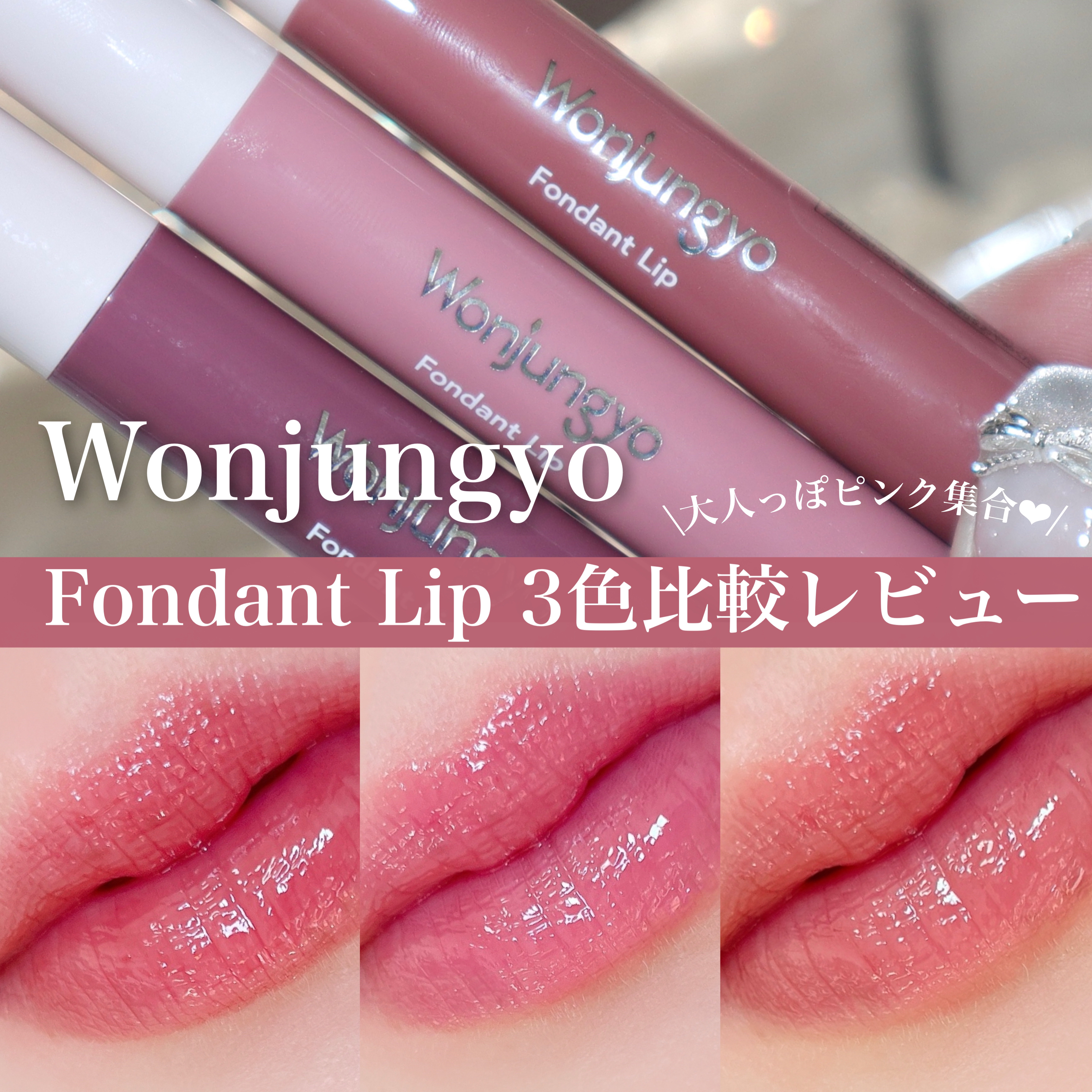 ウォンジョンヨ フォンダンリップ/Wonjungyo/口紅を使ったクチコミ（1枚目）