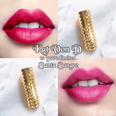 Studded Kiss Creme Lipstick/Kat Von D/口紅を使ったクチコミ（1枚目）