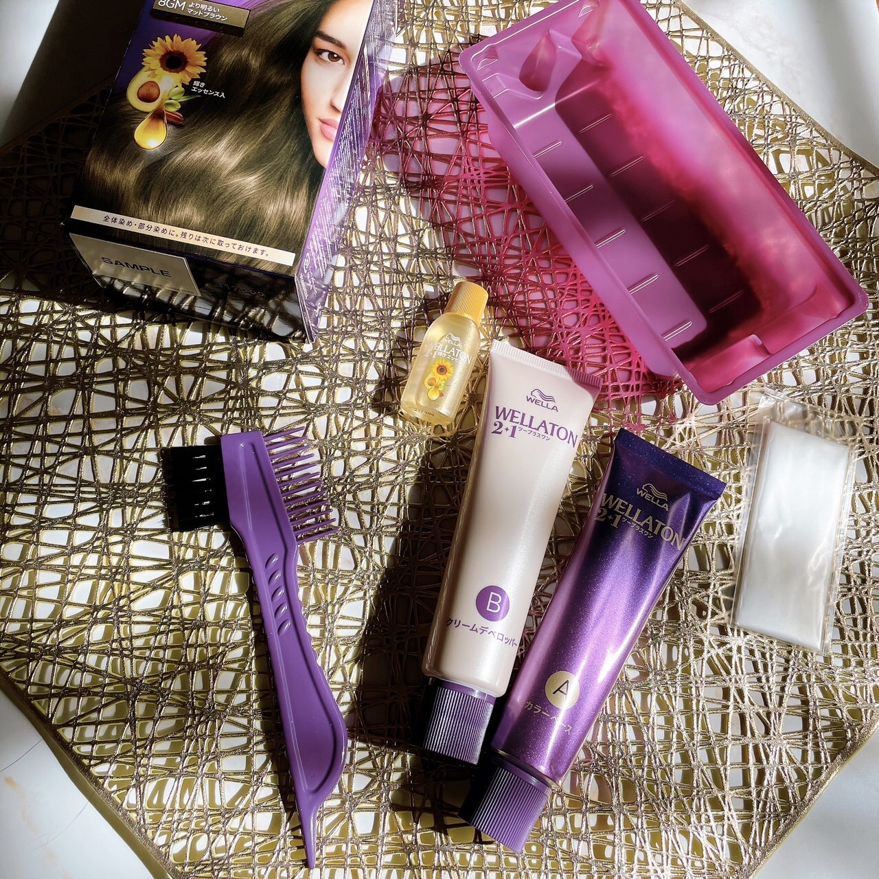 ウエラトーン ツープラスワン クリームタイプ/ウエラ/ヘアカラーを使ったクチコミ（3枚目）