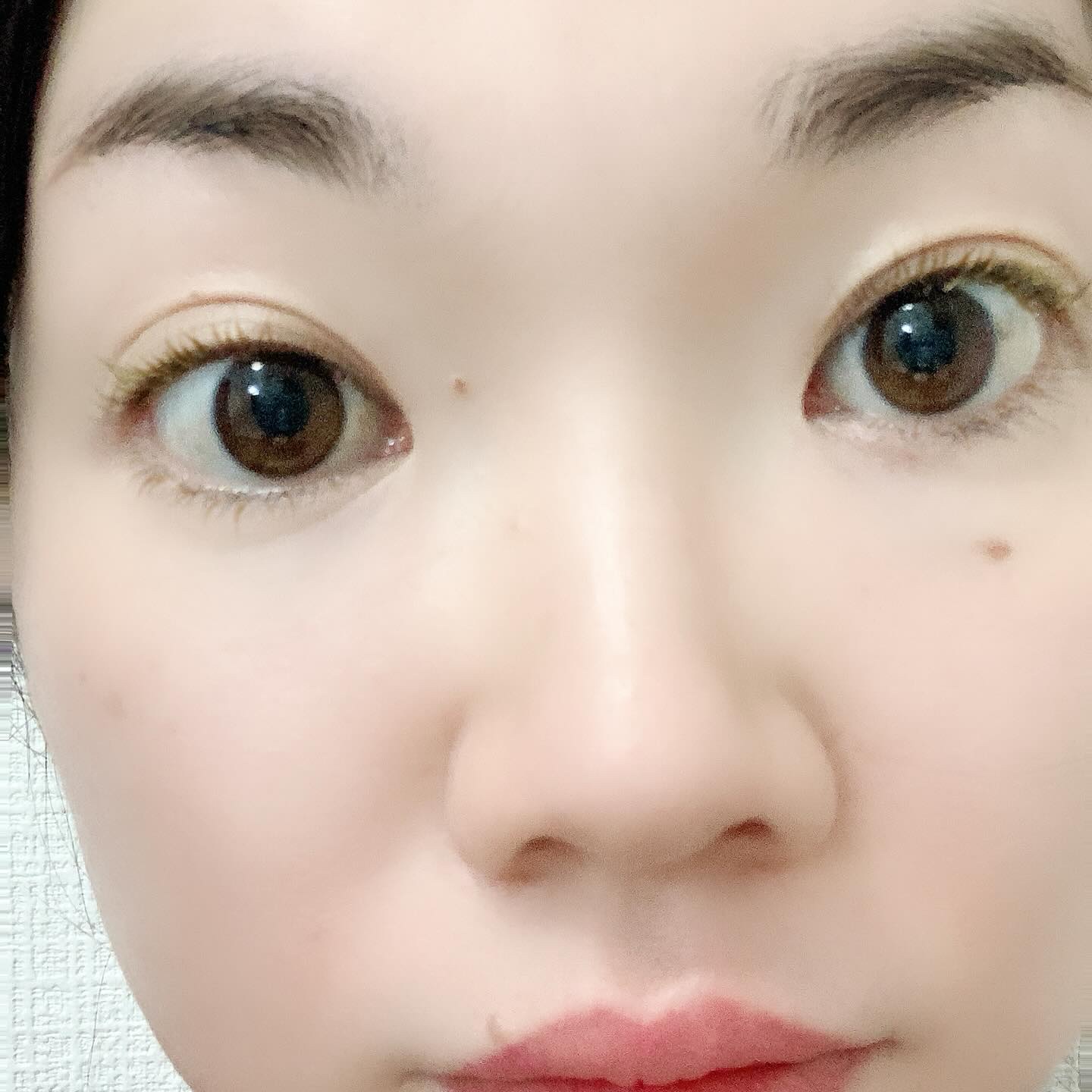 フレームレスフィルムマスカラ YL-1 濃霧イエロー(限定)/KATE/マスカラを使ったクチコミ（3枚目）