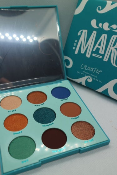  シャドウパレット MAR/ColourPop/アイシャドウパレットを使ったクチコミ（1枚目）