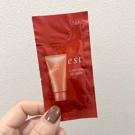 エスト クラリファイイング ジェル ウォッシュ/est/その他洗顔料を使ったクチコミ(1枚目)