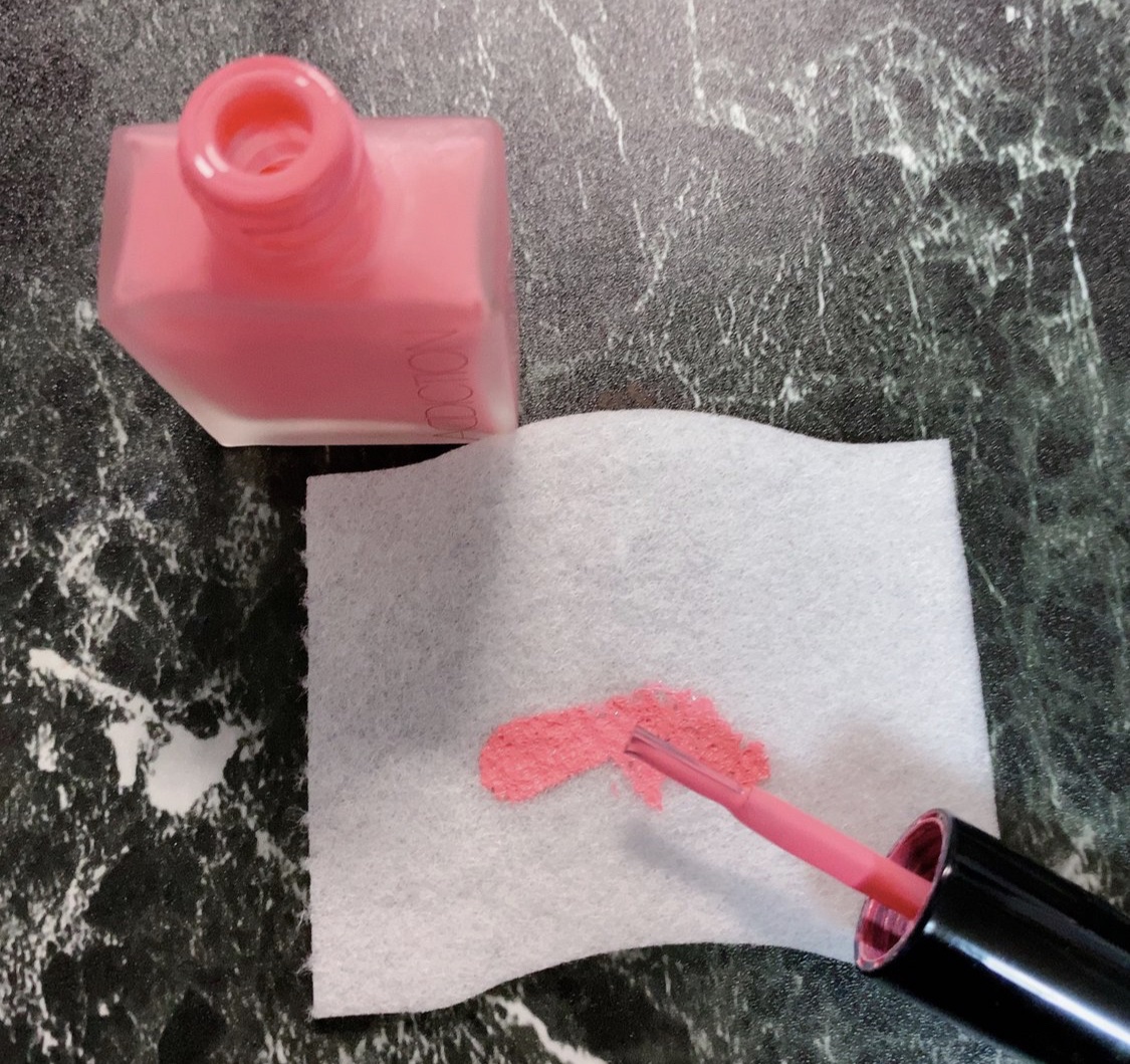 チークポリッシュ/ADDICTION/リキッドチークを使ったクチコミ（2枚目）