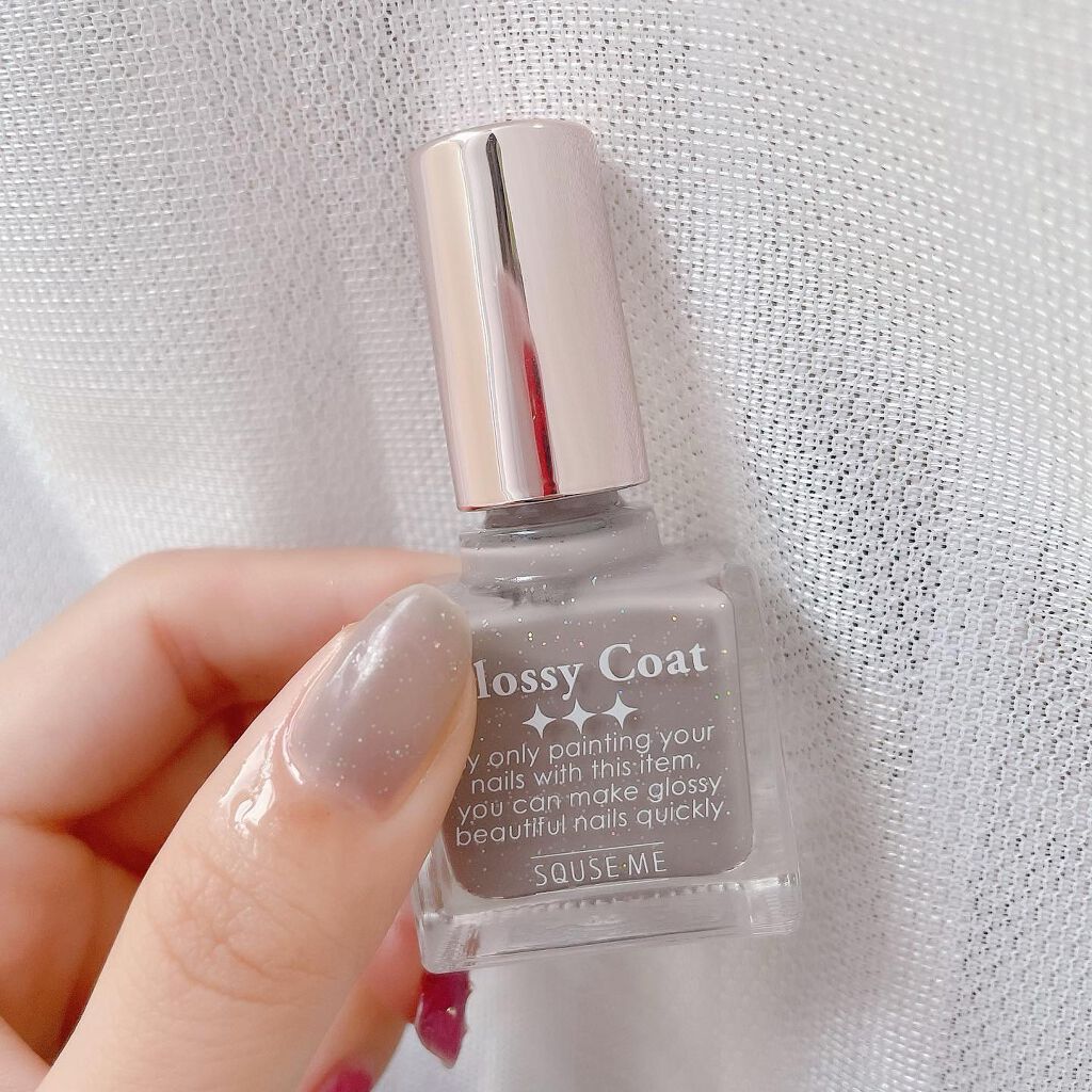 グロッシーコート/スキューズミー/オールインワンネイルを使ったクチコミ（3枚目）