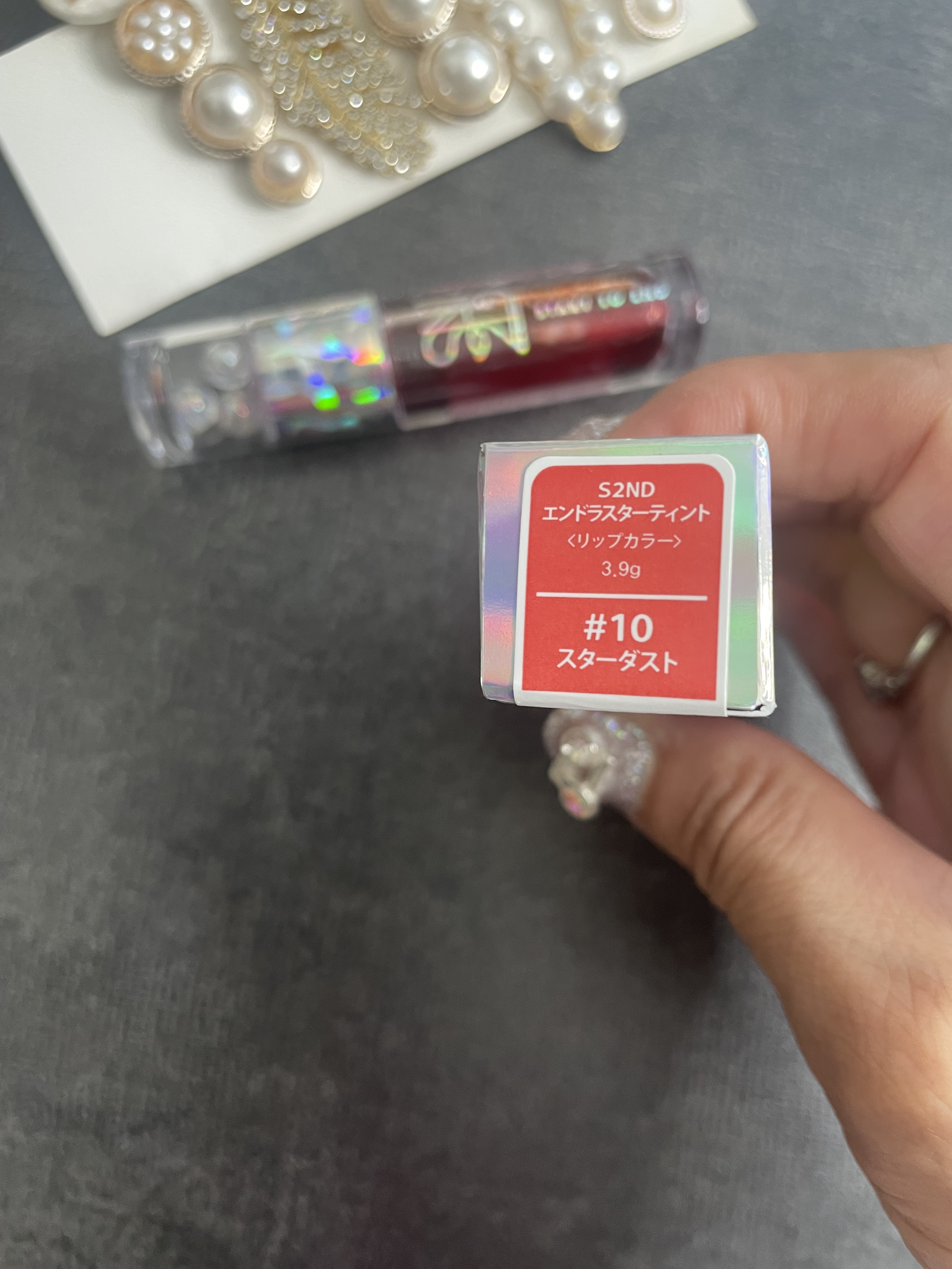 エンドラスターティント/S2ND/リップティントを使ったクチコミ（3枚目）