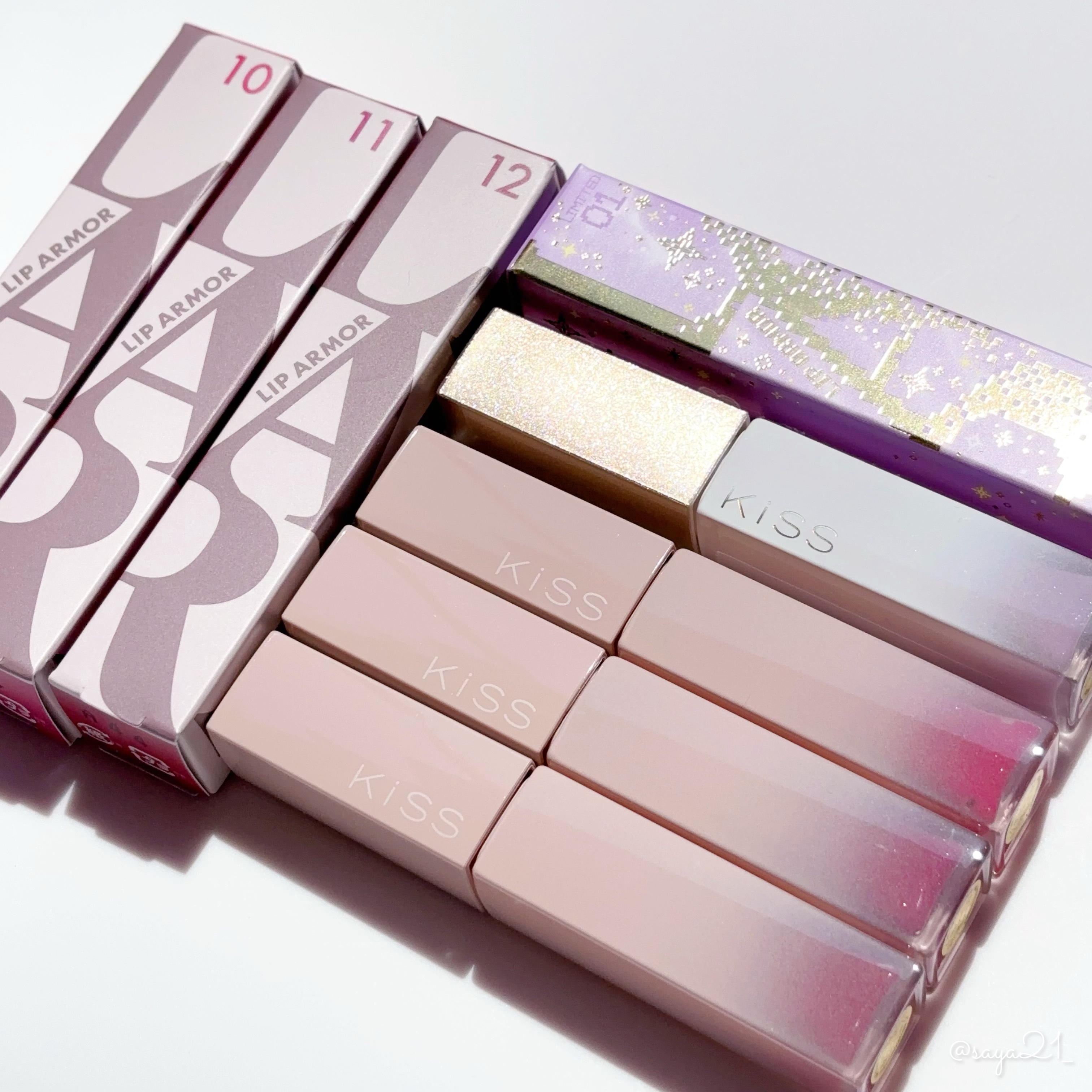 キス　金のリップアーマー/KiSS/口紅を使ったクチコミ（1枚目）