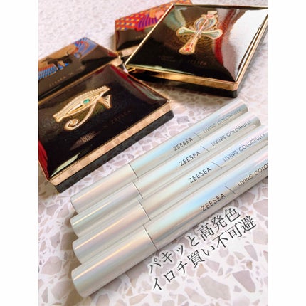 ダイヤモンドシリーズ カラーマスカラ/ZEESEA/マスカラを使ったクチコミ(1枚目)