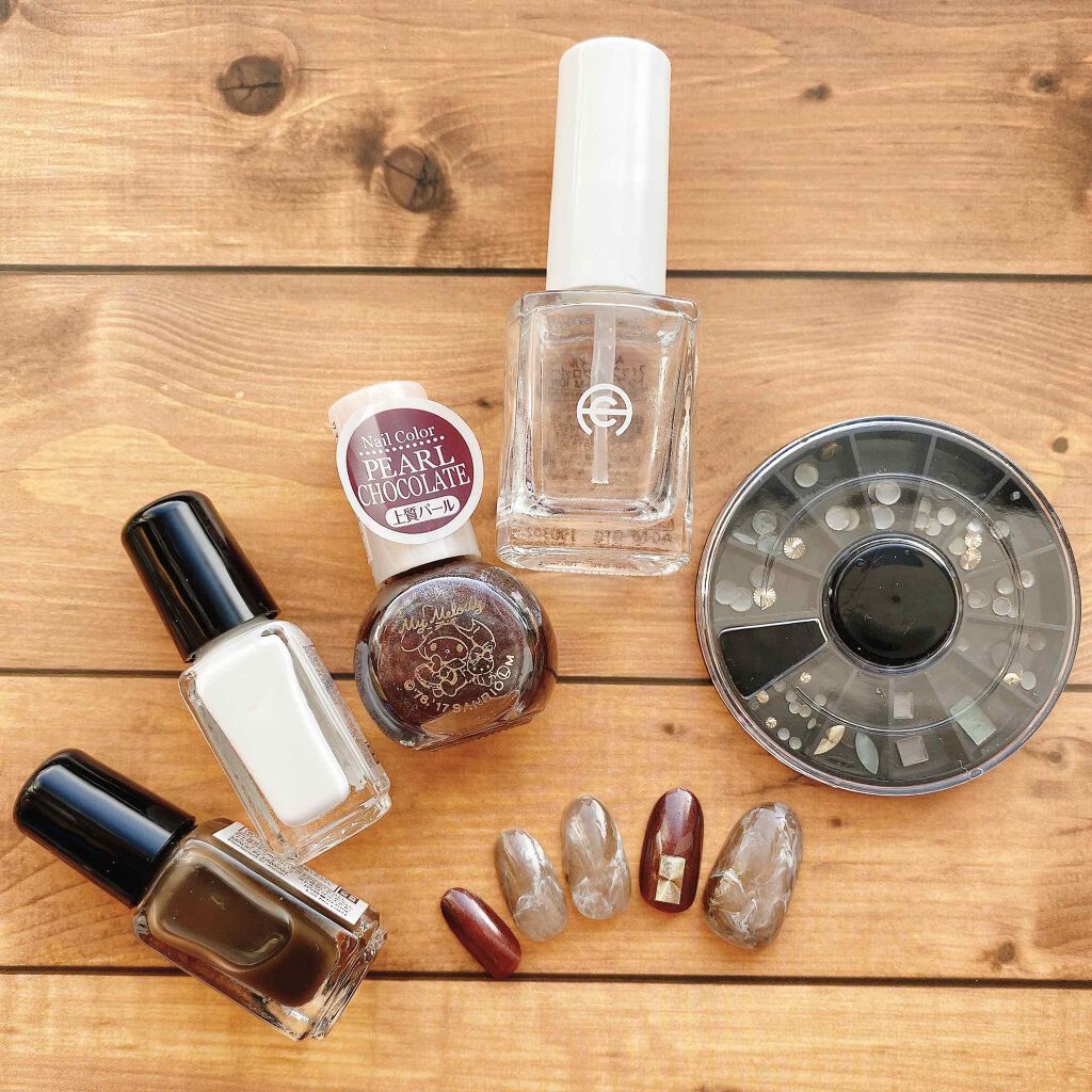 AC ネイル フィックス グロッシー トップコート/AC MAKEUP/ネイルトップコートを使ったクチコミ（2枚目）