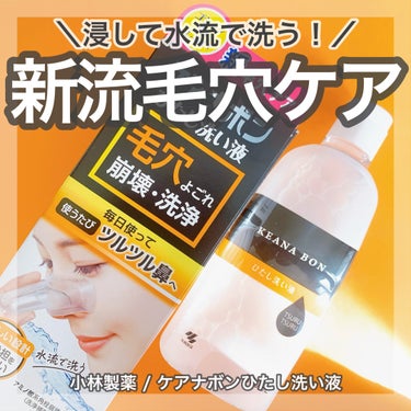 ケアナボン ひたし洗い液/小林製薬/その他スキンケアを使ったクチコミ（1枚目）