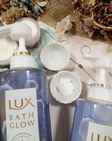 バスグロウ ディープモイスチャー&シャイン シャンプー/トリートメント/LUX/市販シャンプーを使ったクチコミ(4枚目)