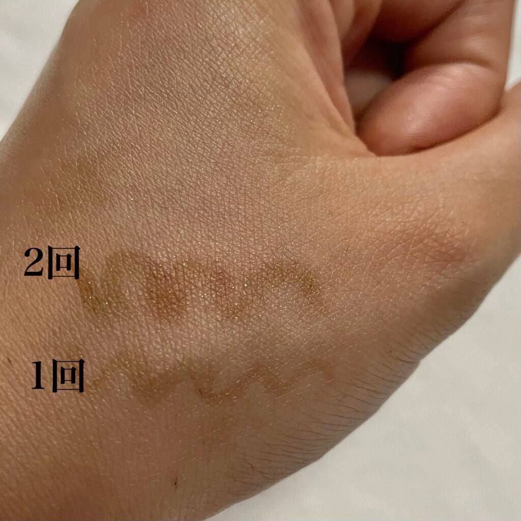 描くふたえアイライナー/CEZANNE/リキッドアイライナーを使ったクチコミ(2枚目)