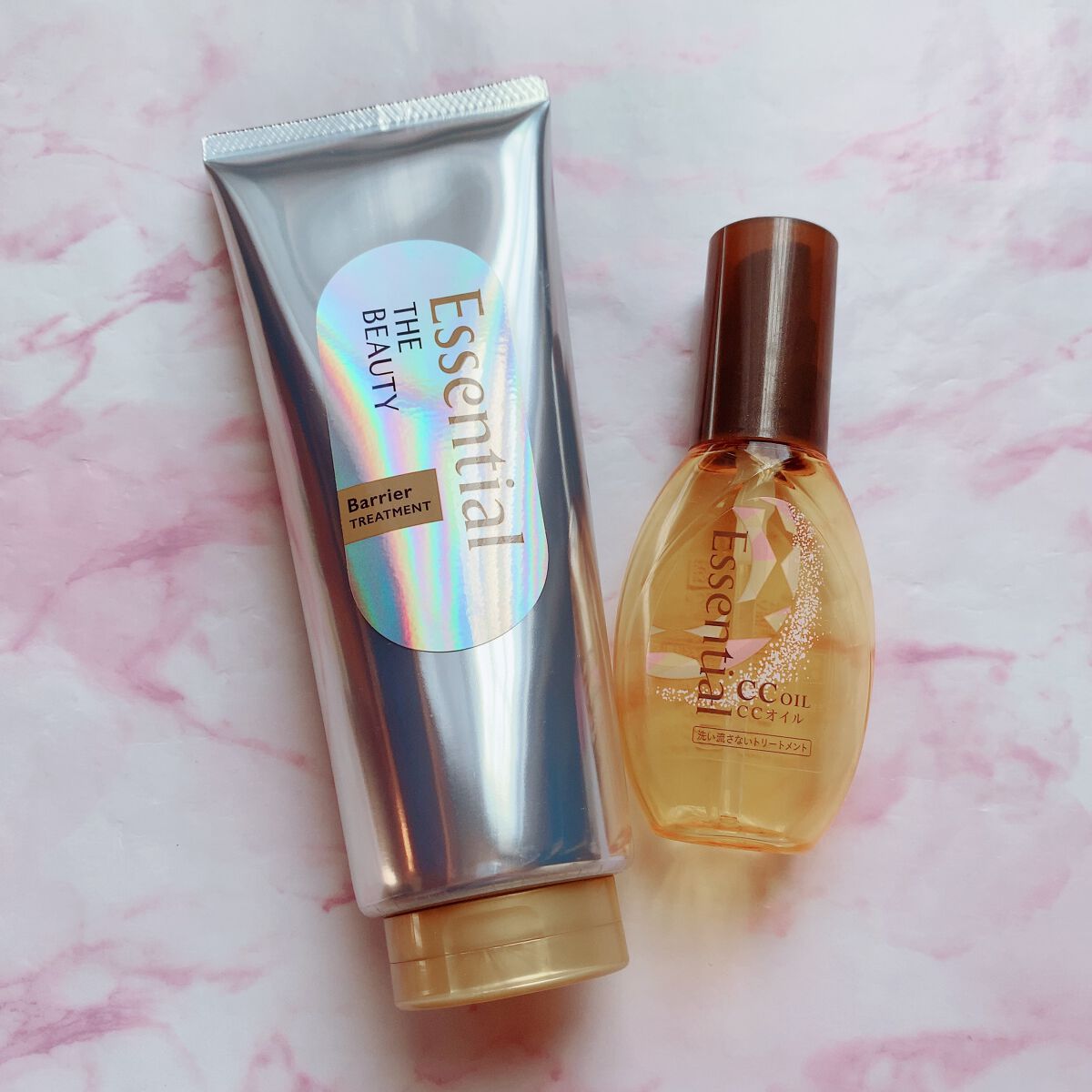 髪のキメ美容バリアトリートメント/エッセンシャル/洗い流すヘアトリートメントを使ったクチコミ(4枚目)