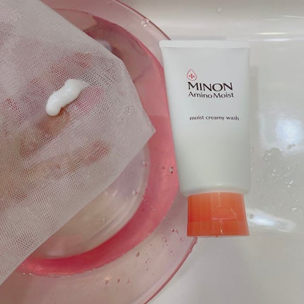 アミノモイスト モイストクリーミィ ウォッシュ/ミノン/洗顔フォームを使ったクチコミ(3枚目)