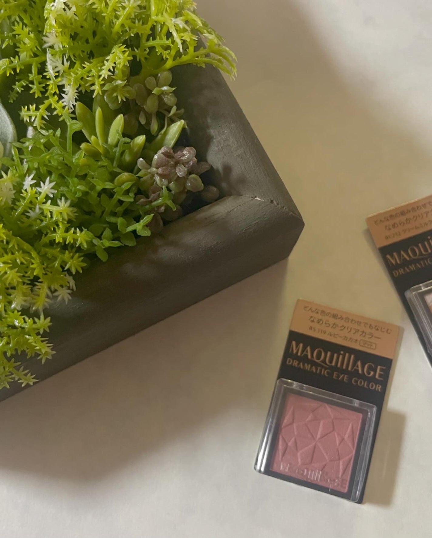 ぱすかる on LIPS 「マキアージュドラマティックアイカラー・BE212(パール)クリ..」(4枚目)