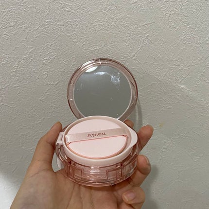 スキンケア ウォーターロッククッション /A’pieu/クッションファンデーションを使ったクチコミ(2枚目)