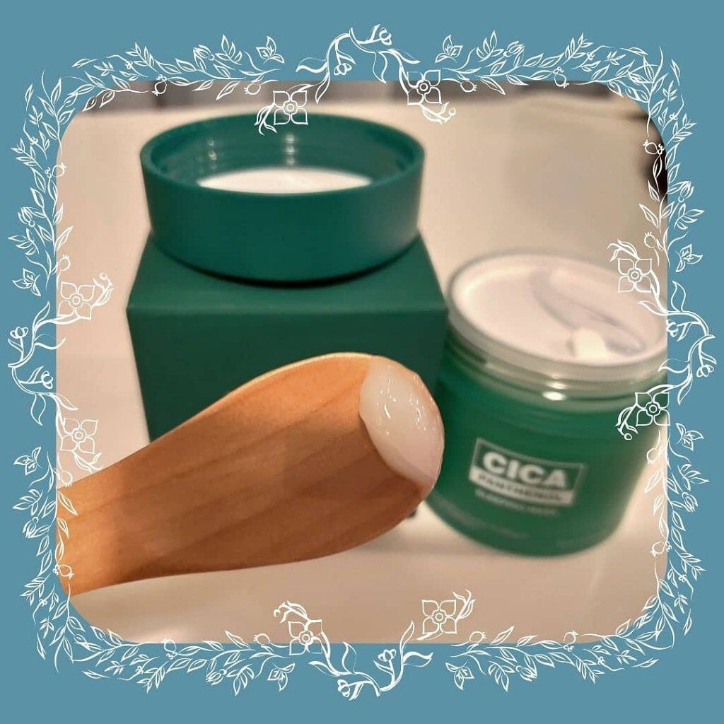 シカパンテノールスリーピングマスク/SNP/フェイスクリームを使ったクチコミ(2枚目)