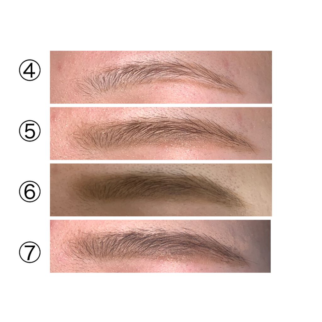 ブラシ付 アイブロウ 03 ナチュラルブラウン/CEZANNE/アイブロウペンシルを使ったクチコミ（3枚目）