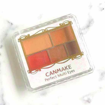 パーフェクトマルチアイズ/キャンメイク/アイシャドウパレットを使ったクチコミ(1枚目)