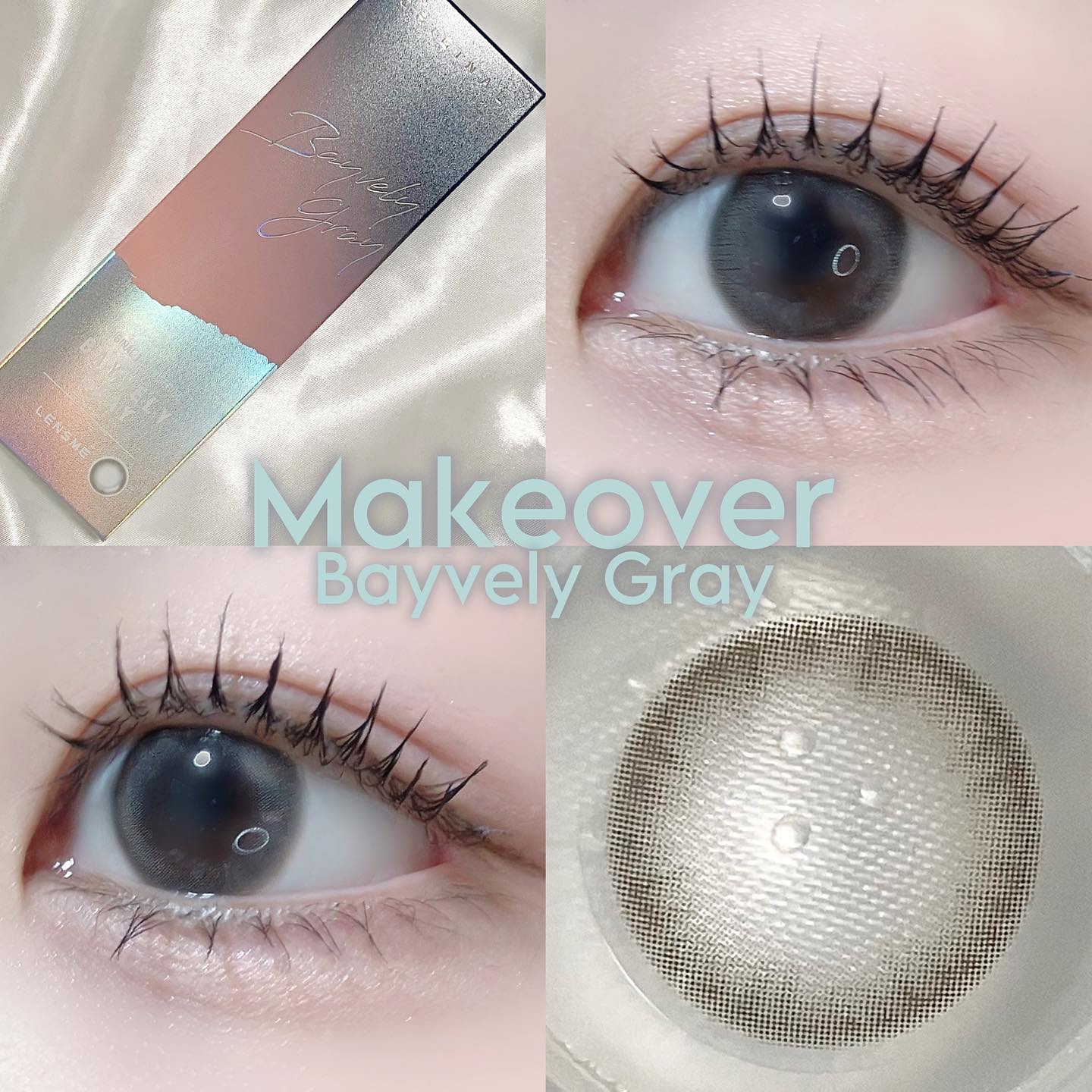 メイクオーバー・ベイブリー/カラコンぴあ/ワンデー（１DAY）カラコンを使ったクチコミ（1枚目）