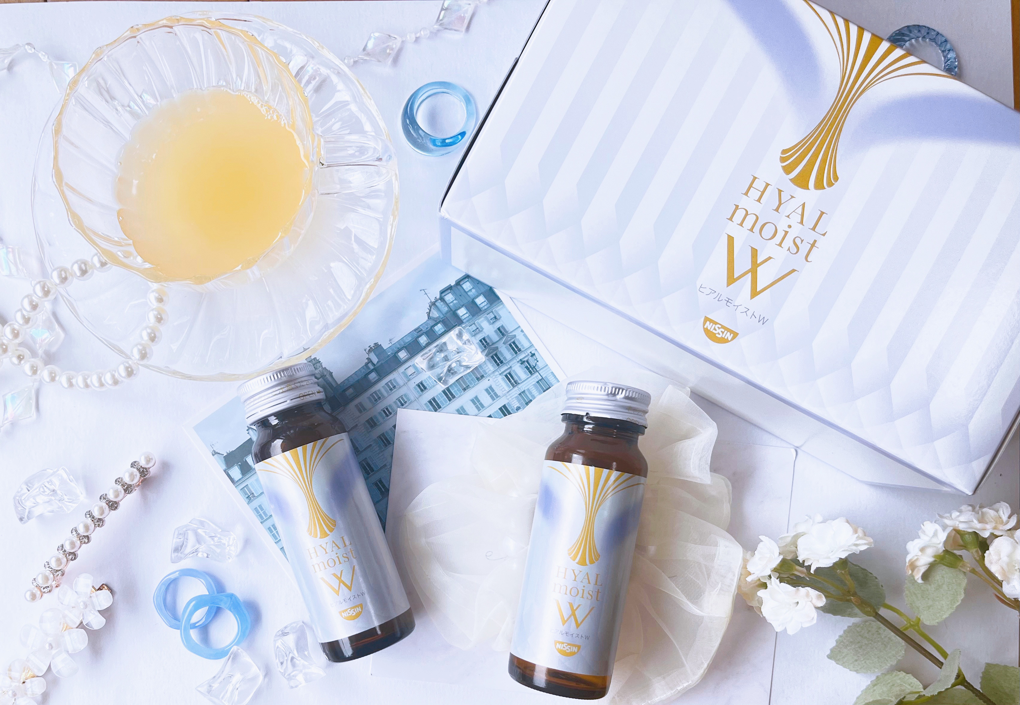 ヒアルモイスト W/日清食品/美容ドリンクを使ったクチコミ（2枚目）