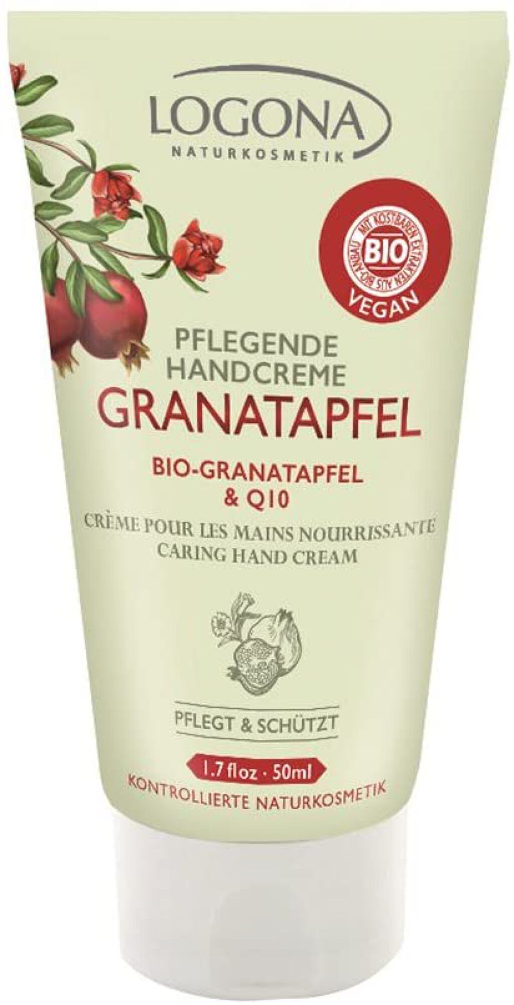ロゴナ ハンドクリーム ザクロ&Q10