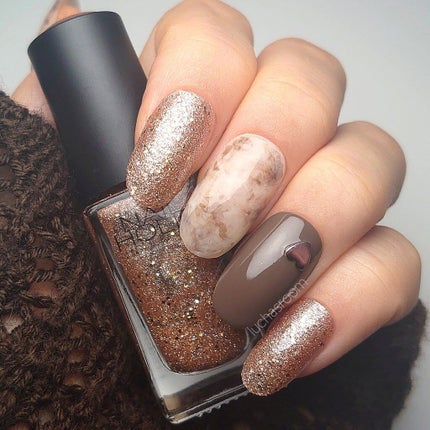 ネイルホリック Jungle Glitter/ネイルホリック/マニキュアを使ったクチコミ(4枚目)