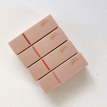 gemini lip stick(tint) アプリコット lt-03/la peau de gem./口紅を使ったクチコミ（2枚目）