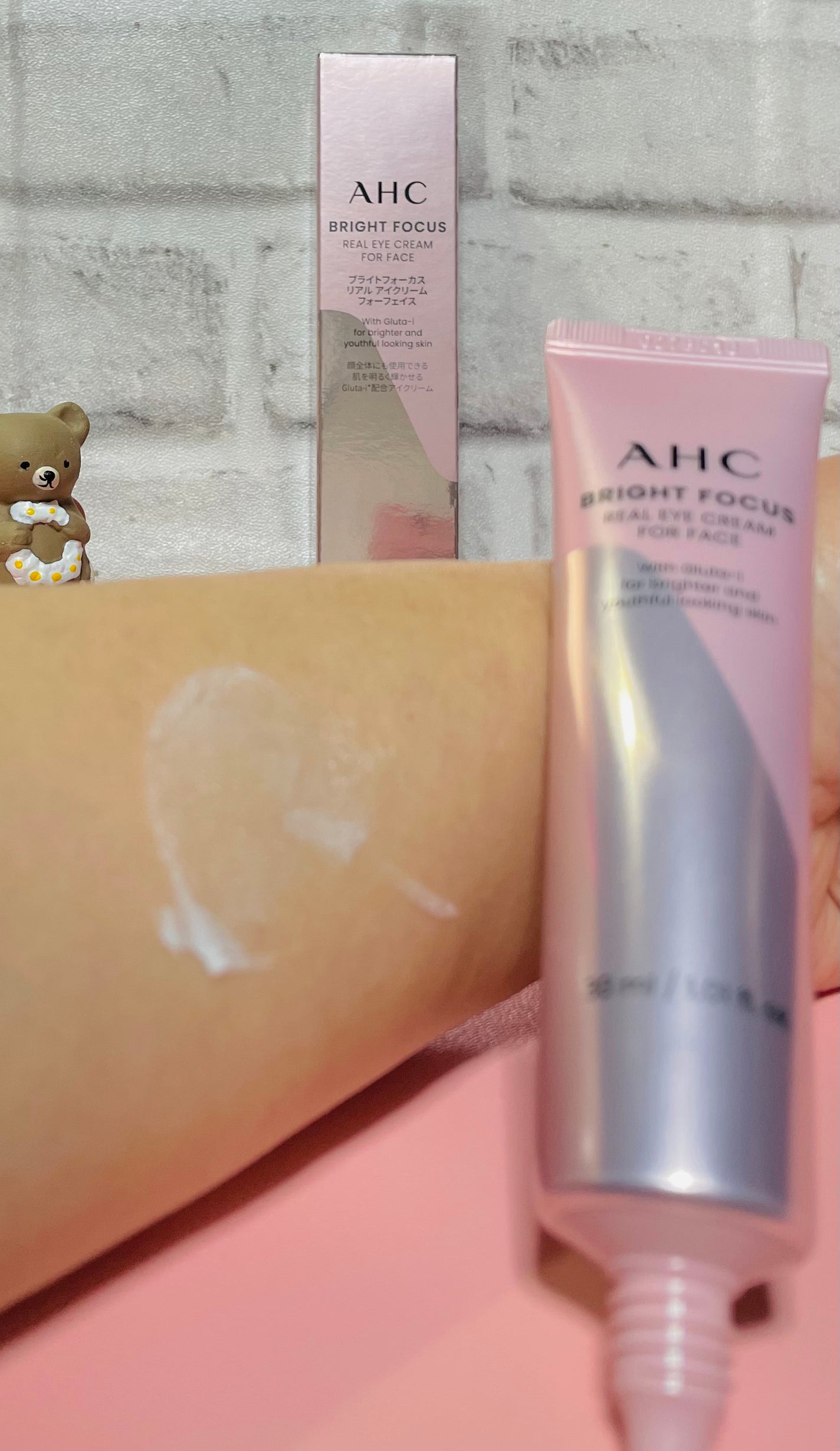 ブライト フォーカス リアル アイクリーム フォーフェイス/AHC/アイケア・アイクリームを使ったクチコミ(5枚目)