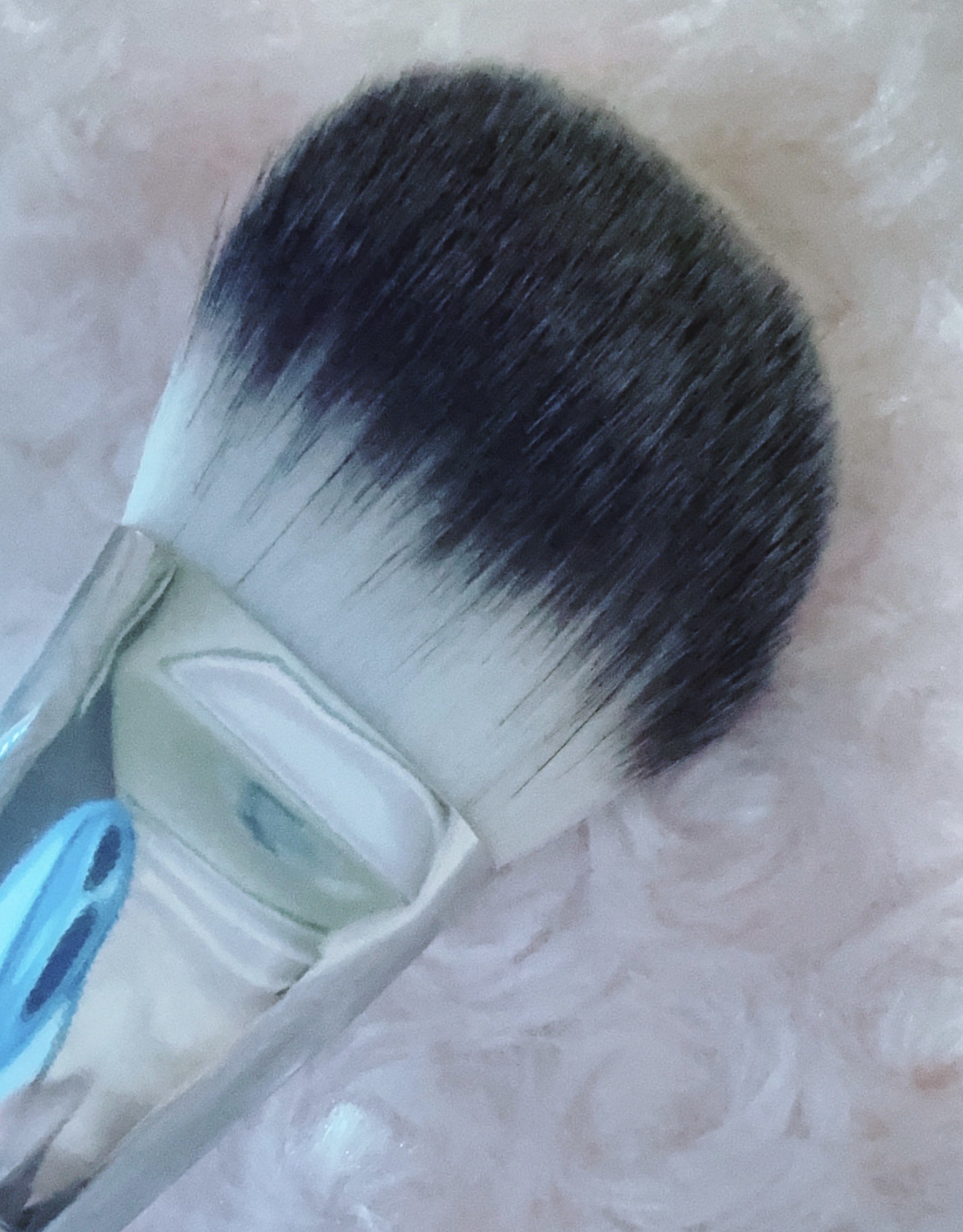 パウダーファンブラシ/ロージーローザ/メイクブラシを使ったクチコミ（2枚目）