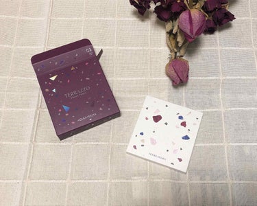 TERRAZZO Shadow palette/HOLIKA HOLIKA/アイシャドウパレットを使ったクチコミ（1枚目）