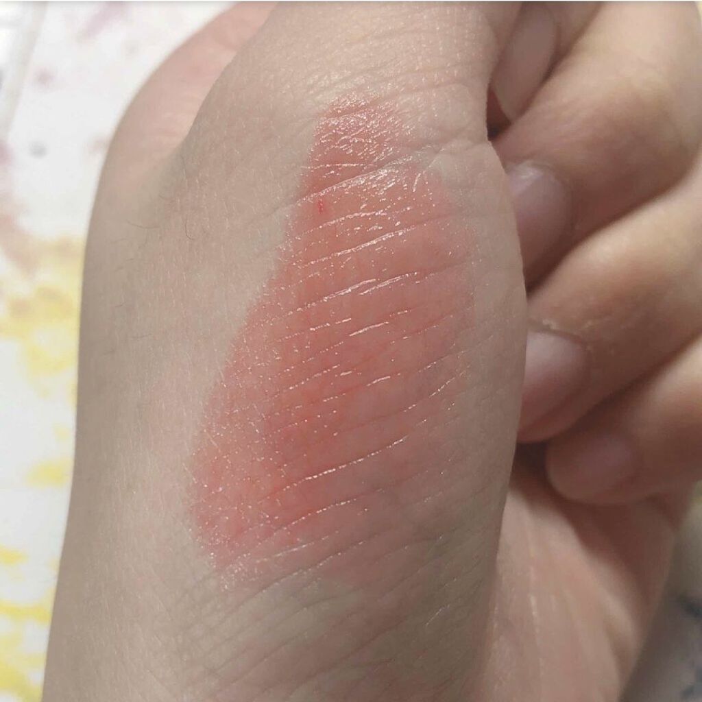 ラスティンググロスリップ/CEZANNE/口紅を使ったクチコミ（2枚目）